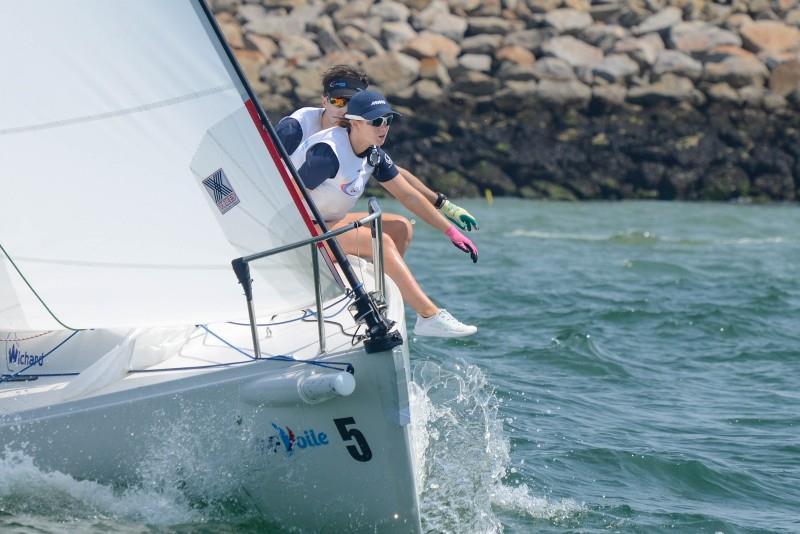 Youth Match Racing World Championship day 1 - photo © Bruno Bouvry / APCC