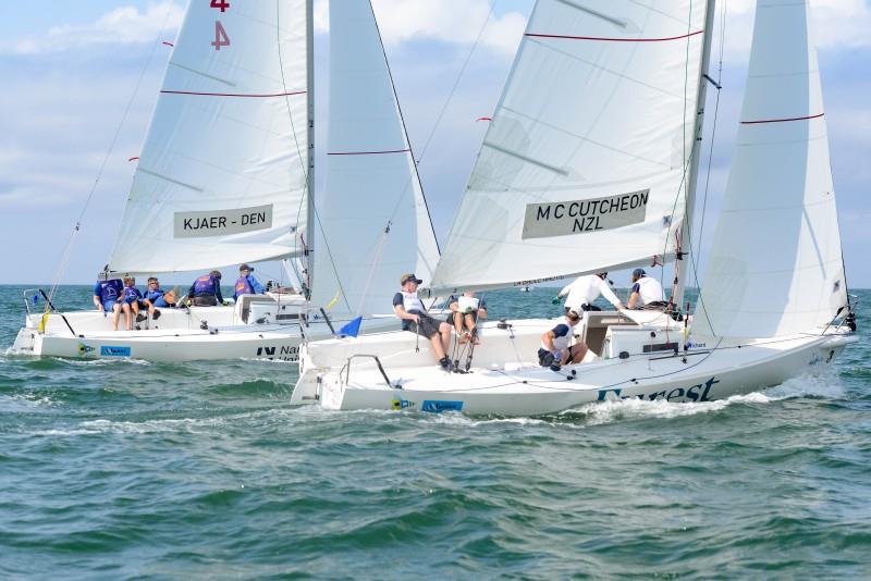 Youth Match Racing World Championship day 2 - photo © Bruno Bouvry / APCC