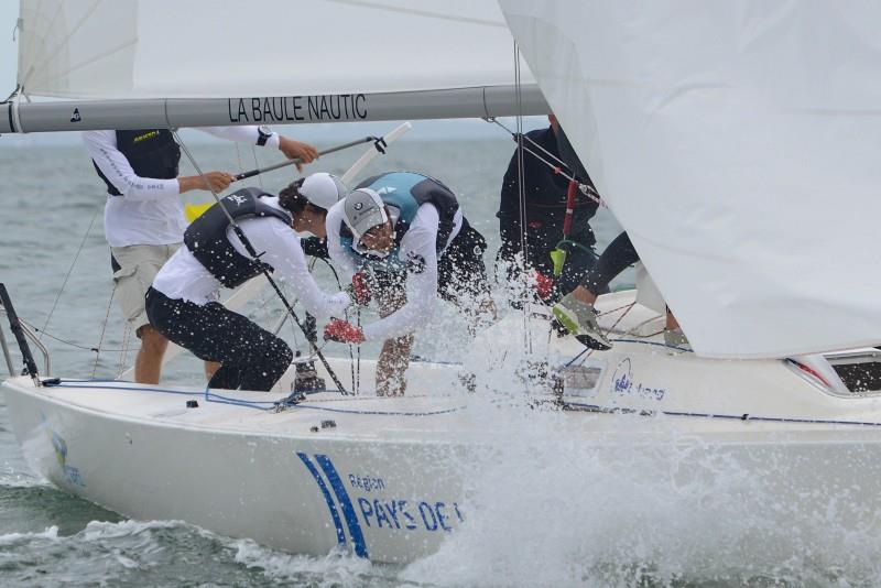 Youth Match Racing World Championship day 2 photo copyright Bruno Bouvry / APCC taken at  and featuring the Match Racing class