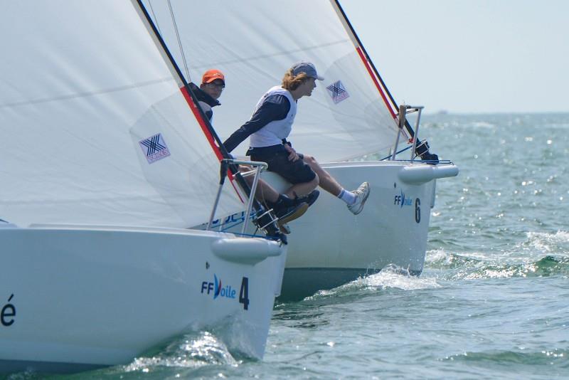 Youth Match Racing World Championship day 3 - photo © Bruno Bouvry / APCC