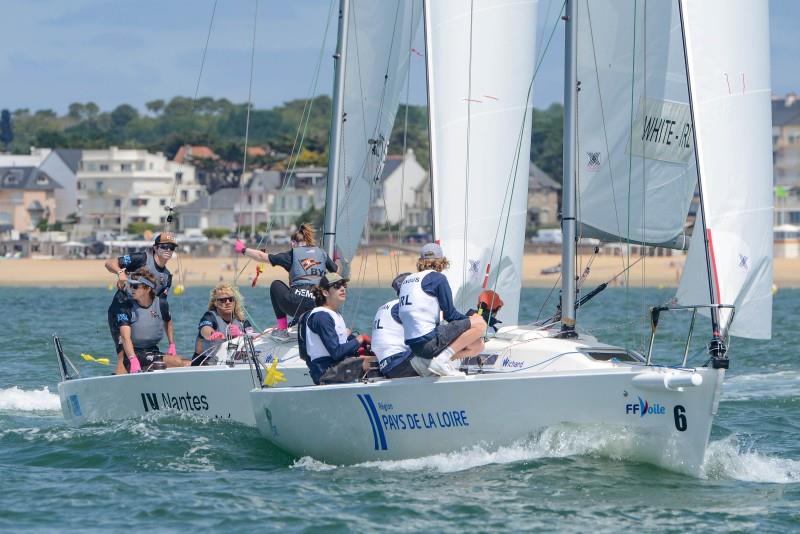 Youth Match Racing World Championship day 3 photo copyright Bruno Bouvry / APCC taken at  and featuring the Match Racing class