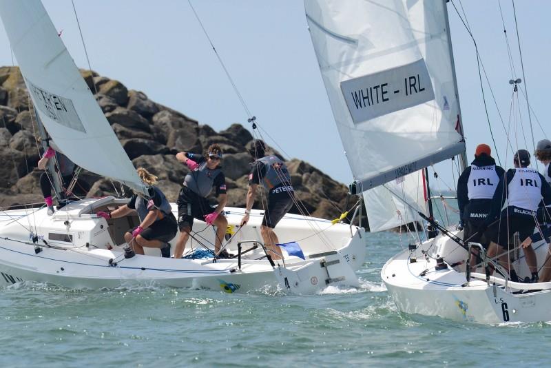 Youth Match Racing World Championship day 3 - photo © Bruno Bouvry / APCC