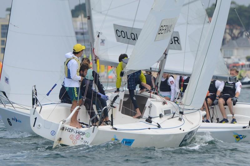 Youth Match Racing World Championship day 4 - photo © Bruno Bouvry / APCC