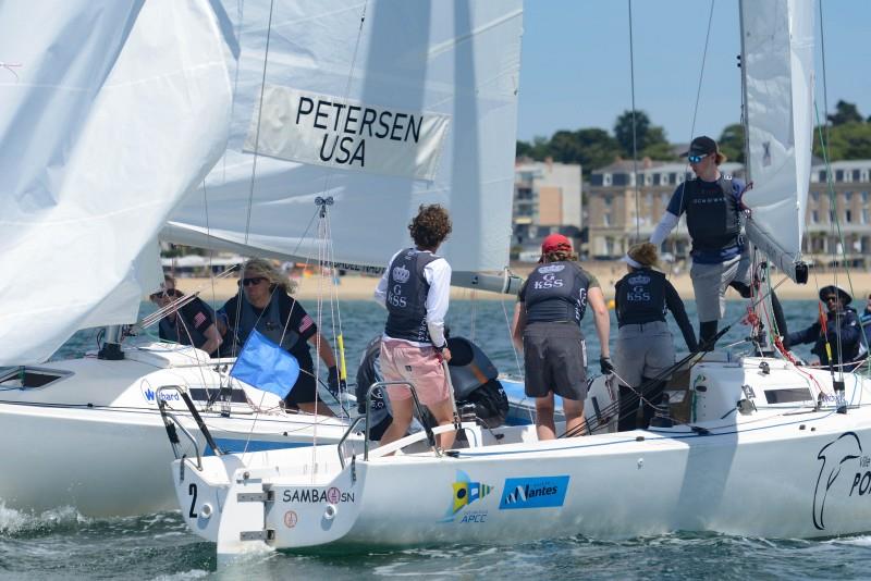 Youth Match Racing World Championship final day - photo © Bruno Bouvry / APCC