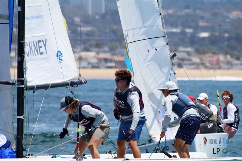 Team Pinckney (USA) with Team Westerlind (SWE) on day 3 of the 55th Governor's Cup - photo © Longpré Photos