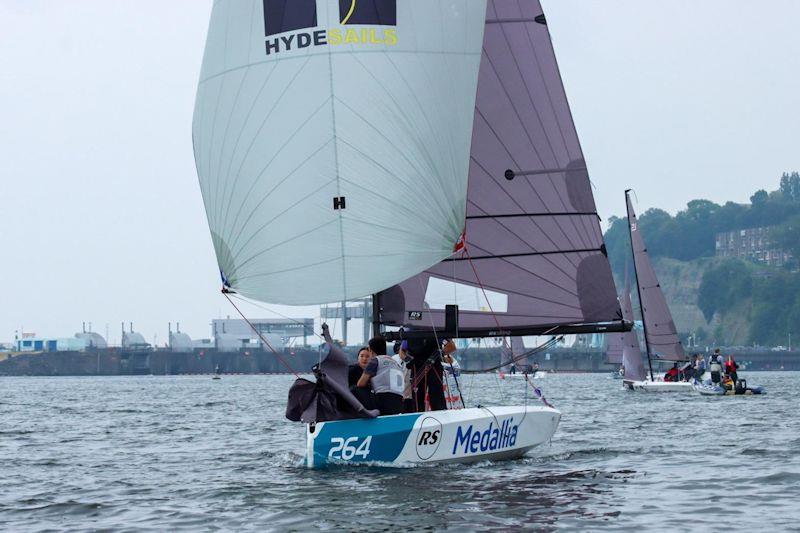 RYA Harken Youth Match Racing Championship 2022 at Cardiff Bay photo copyright RYA taken at Cardiff Bay Yacht Club and featuring the Match Racing class