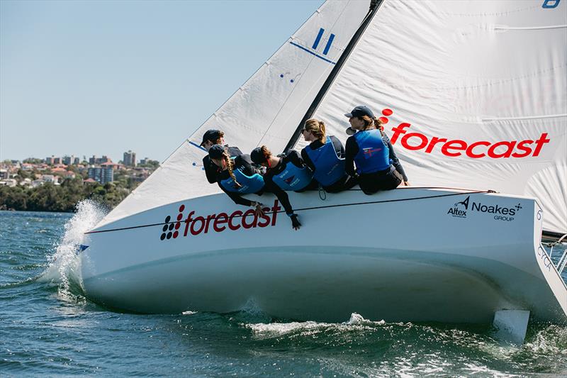 RPAYC's Juliet Costanzo leads the event after Day 1 - John Messenger Women's Match Racing Regatta - photo © Darcie Collington Photography