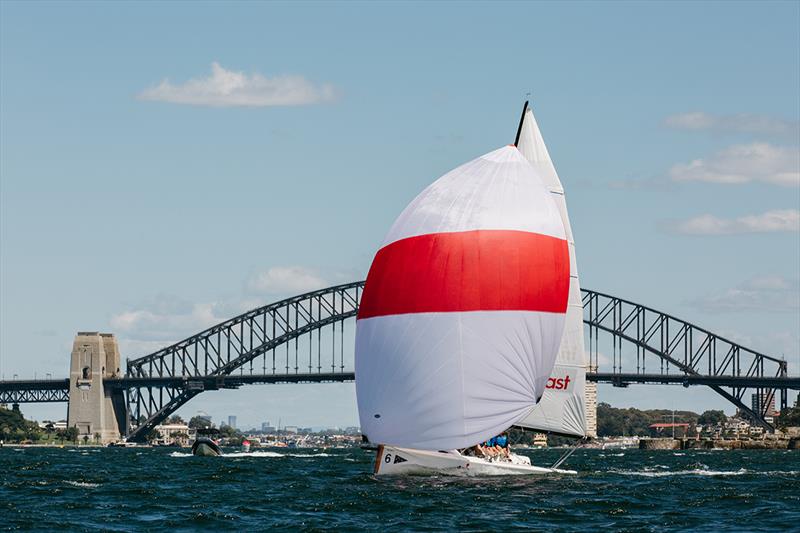 Superb conditions for Day 1 of the John Messenger Women's Match Racing Regatta, hosted by the CYCA photo copyright Darcie Collington Photography taken at Cruising Yacht Club of Australia and featuring the Match Racing class