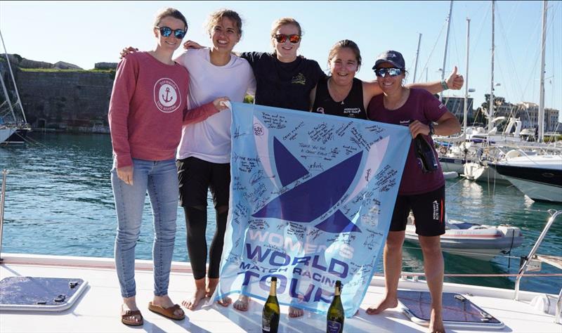 Pauline Courtois and Match in Pink by Normandy Elite Team (FRA) winning the 2022 EUROSAF Women's European Championship – Women's World Match Racing Tour - photo © WMRT