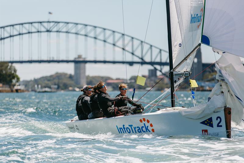 Bollé International Youth Match Racing Regatta - Day 1 photo copyright Darcie Collington Photography taken at Cruising Yacht Club of Australia and featuring the Match Racing class