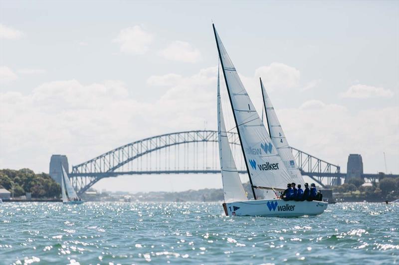 2022 Bollé International Youth Match Racing Regatta photo copyright Darcie Collington taken at Cruising Yacht Club of Australia and featuring the Match Racing class