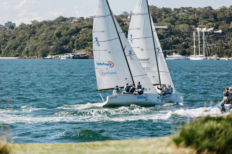 2022 Bollé International Youth Match Racing Regatta photo copyright Darcie Collington taken at Cruising Yacht Club of Australia and featuring the Match Racing class