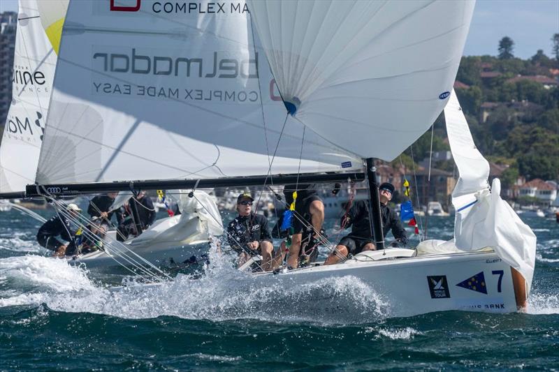 Nick Egnot-Johnson / Knots Racing on 2022 World Match Racing Tour Final in Sydney day 2 - photo © Andrea Francolini / WMRT