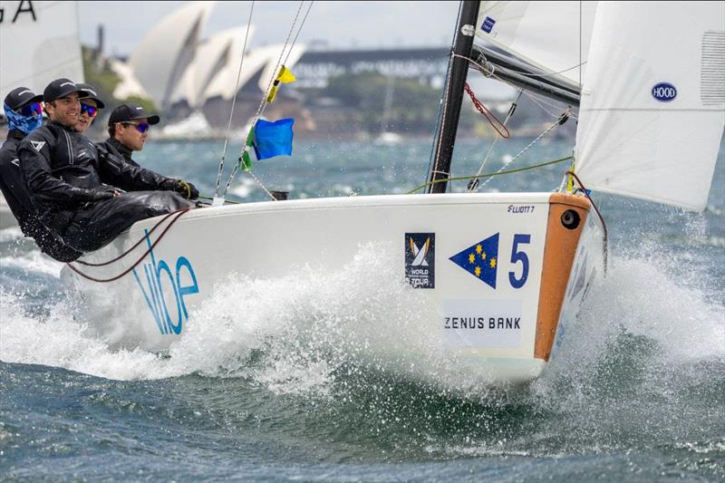 Harry Price (AUS) - Down Under Racing on 2022 World Match Racing Tour Final in Sydney day 4 - photo © Andrea Francolini / WMRT