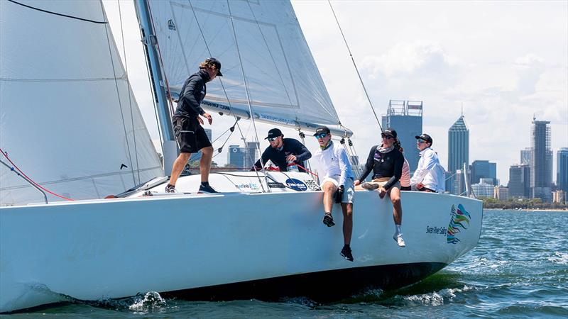 2023 Warren Jones International Youth Regatta photo copyright Swan River Sailing taken at Royal Freshwater Bay Yacht Club and featuring the Match Racing class