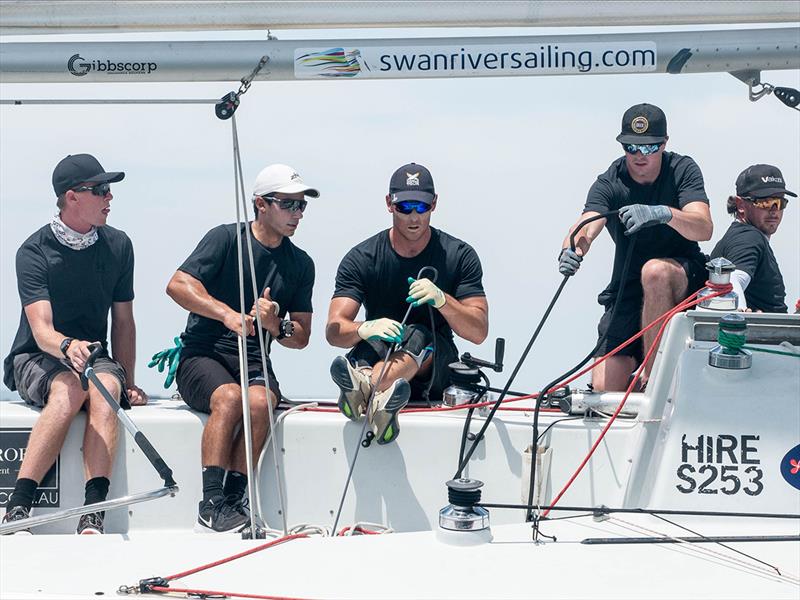 2023 Warren Jones International Youth Regatta - Day 1 photo copyright Swan River Sailing taken at Royal Freshwater Bay Yacht Club and featuring the Match Racing class