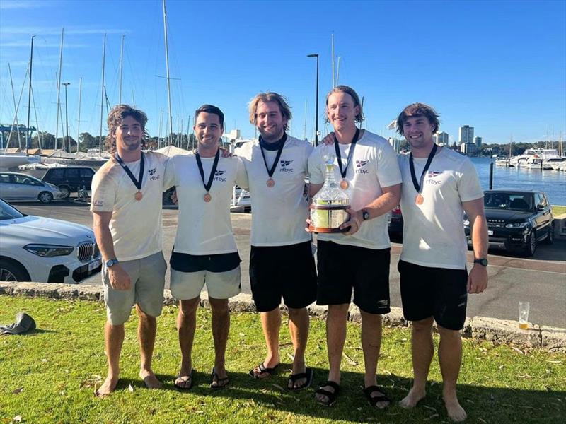 2023 Warren Jones International Youth Regatta photo copyright Swan River Sailing taken at Royal Freshwater Bay Yacht Club and featuring the Match Racing class