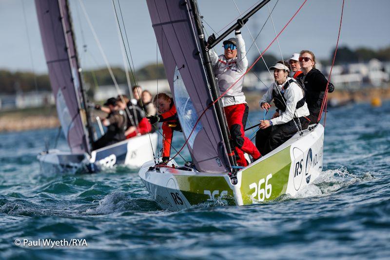 RYA Match Racing Finals 2022 photo copyright Paul Wyeth / www.pwpictures.com taken at  and featuring the Match Racing class