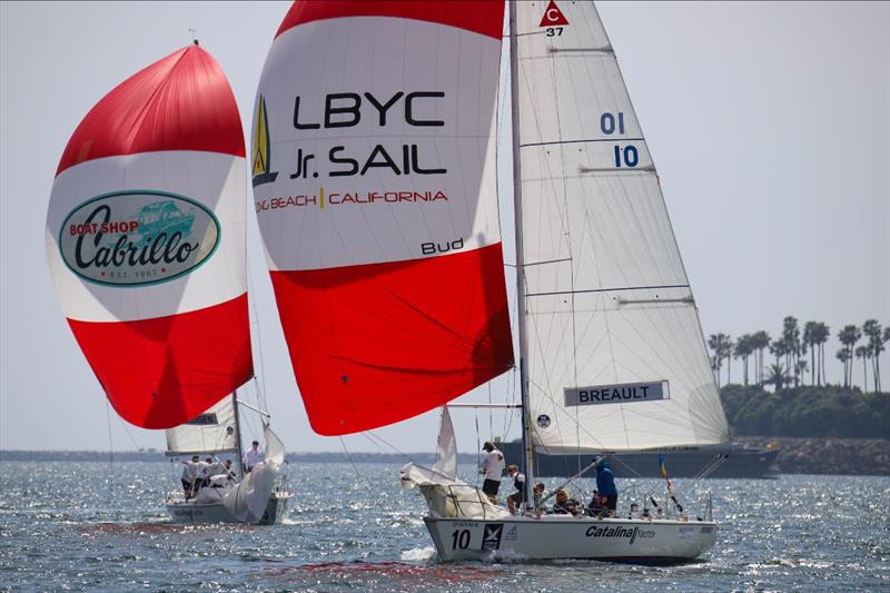 Ficker Cup 2023 final day photo copyright Bronny Daniels / LBYC taken at Long Beach Yacht Club and featuring the Match Racing class