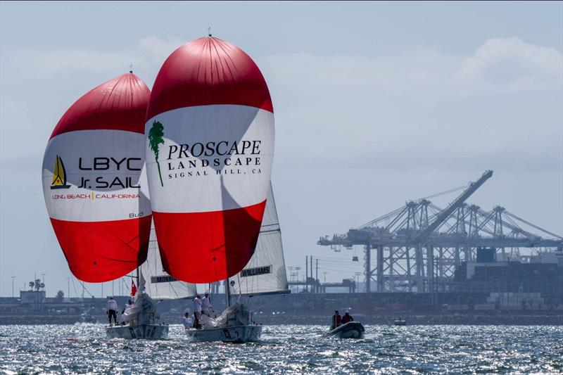 58th Congressional Cup day 1 photo copyright WMRT taken at Long Beach Yacht Club and featuring the Match Racing class