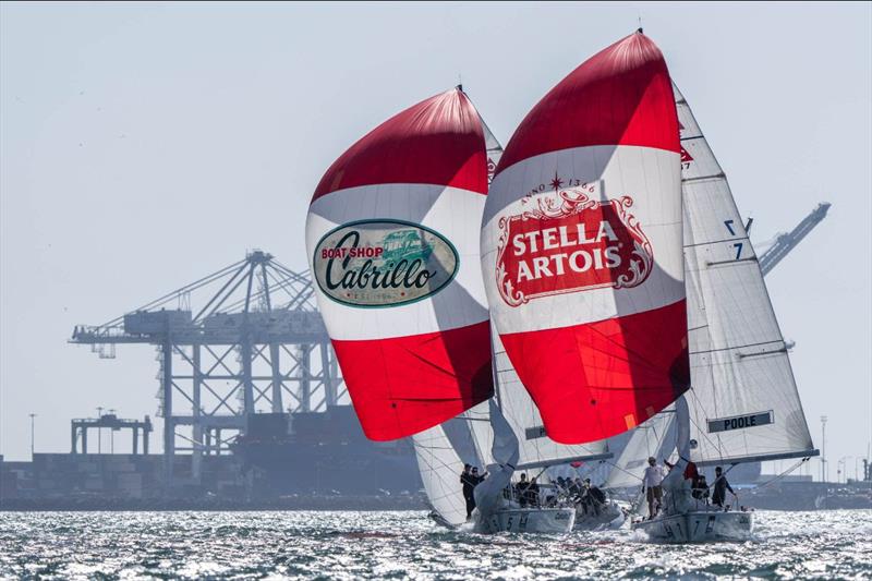 58th Congressional Cup day 2 photo copyright WMRT taken at Long Beach Yacht Club and featuring the Match Racing class