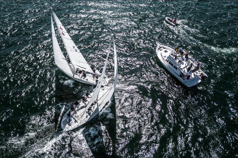 58th Congressional Cup day 2 photo copyright WMRT taken at Long Beach Yacht Club and featuring the Match Racing class