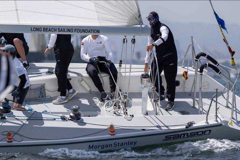 Jeppe Borch (DEN) Team Borch Match Race on 58th Congressional Cup day 3 - photo © WMRT