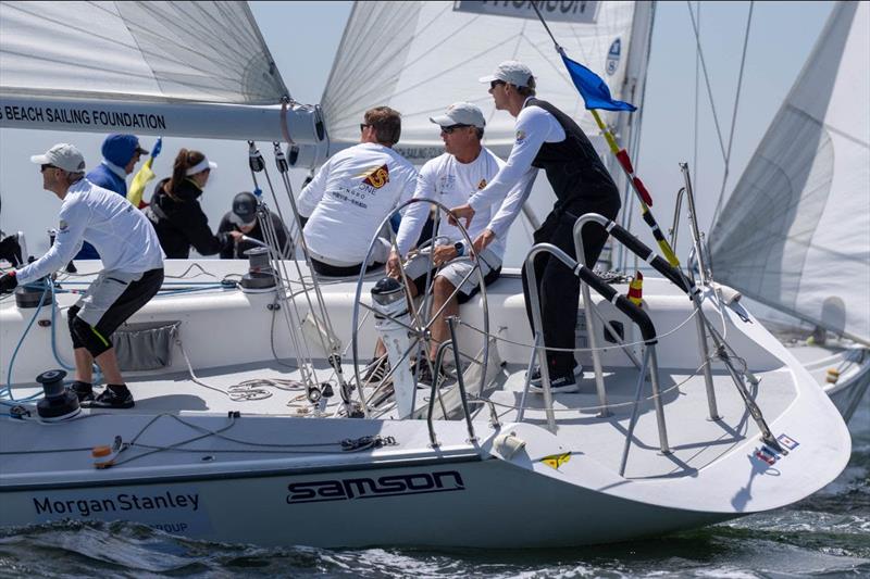 Ian Williams (GBR) ChinaOne.Ningbo on 58th Congressional Cup day 3 photo copyright WMRT taken at Long Beach Yacht Club and featuring the Match Racing class