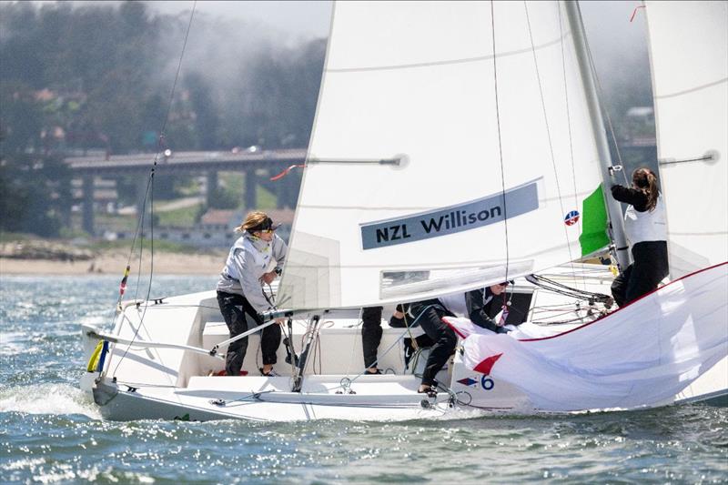 Celia Willison (NZL) Edge Racing on 2023 Casa Vela Cup Day 2 photo copyright Simone Staff / WWMRT taken at St. Francis Yacht Club and featuring the Match Racing class