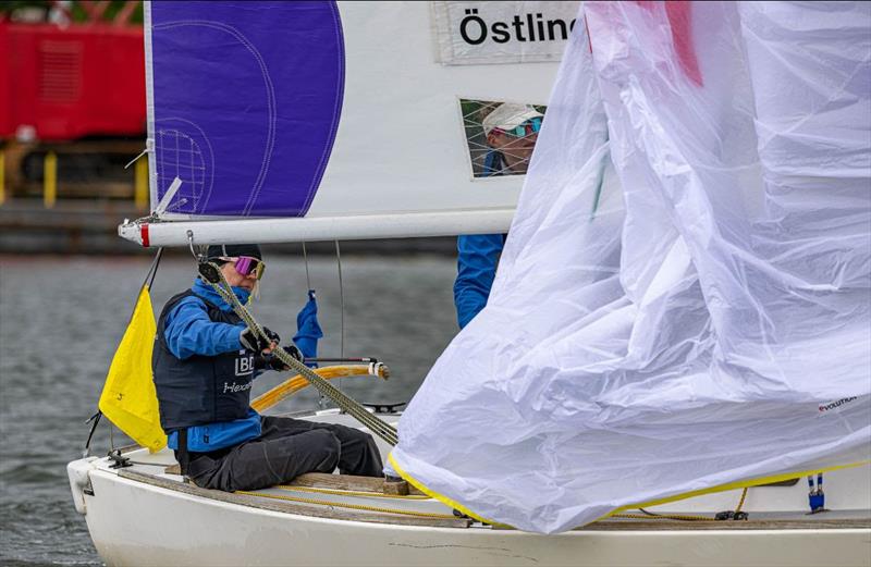 Anna Östling (SWE)/ Team Wings - 2023 Santa Maria Cup  photo copyright Walter Cooper taken at Eastport Yacht Club and featuring the Match Racing class