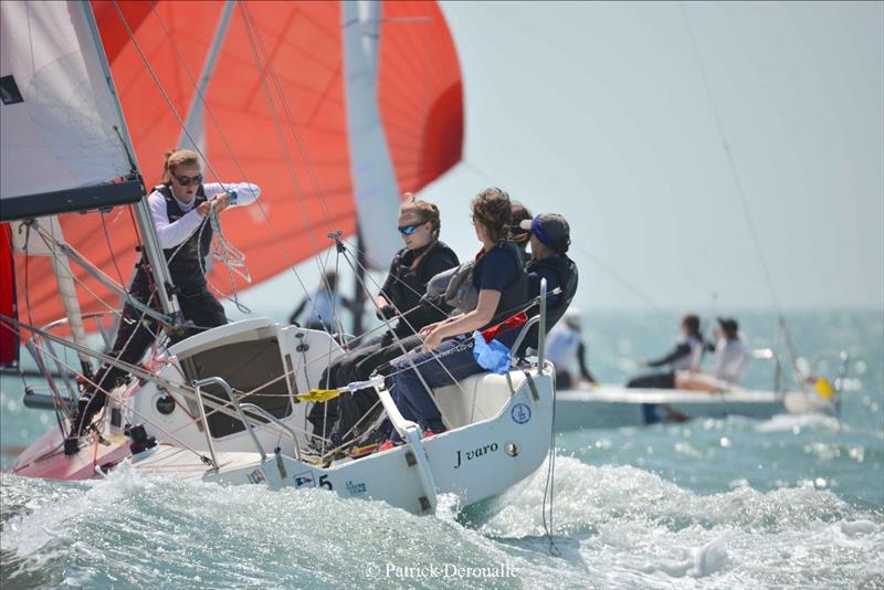 Team Five by Five - Normandie Match Cup, Stage 3 of the 2023 Women's World Match Racing Tour - photo © Patrick Deroualle