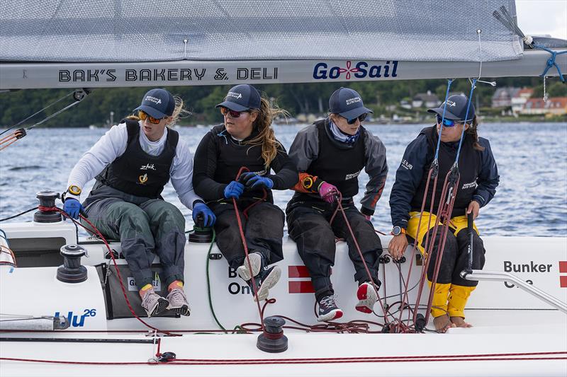 Pauline Coutrois and her crew are on what seems to be a never-ending winning streak at the 2023 Women's Match Racing World Championship - powered by Bunker One - photo © Mick Anderson