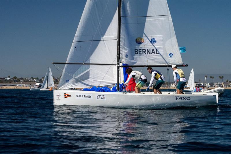 Nicolas Bernal (BRA) - 56th Governor's Cup photo copyright Tom Walker Photography taken at Balboa Yacht Club and featuring the Match Racing class