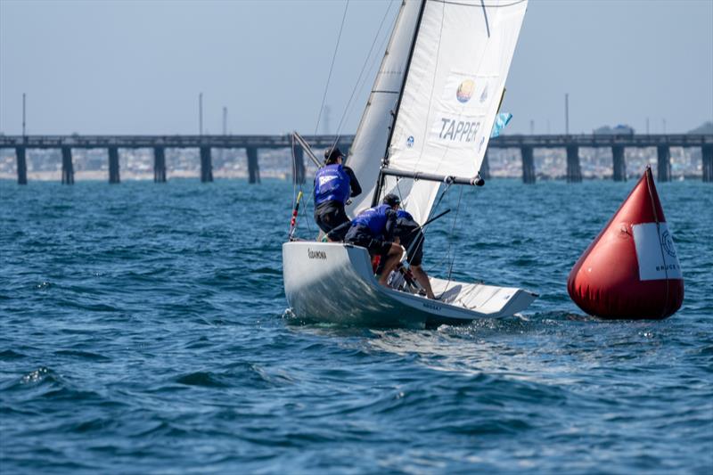 Cole Tapper (AUS) - 56th Governor's Cup photo copyright Tom Walker Photography taken at Balboa Yacht Club and featuring the Match Racing class