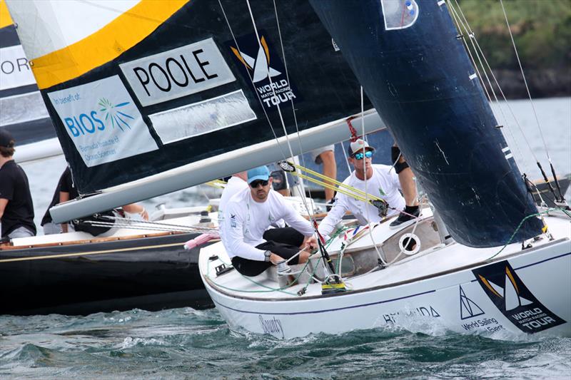Chris Poole (left) returns for his seventh Bermuda Gold Cup as the World No. 1-ranked match racer - photo © Charles Anderson