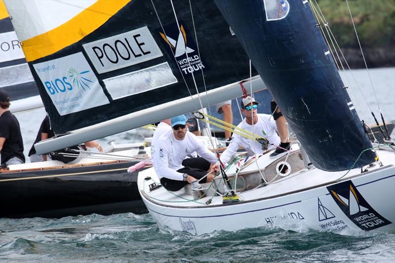 Chris Poole (left) returns for his seventh Bermuda Gold Cup as the World No. 1-ranked match racer photo copyright Charles Anderson taken at Royal Bermuda Yacht Club and featuring the Match Racing class