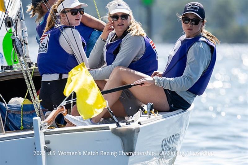 2023 US Women's Match Racing Championship photo copyright Lexi Pline / US Sailing taken at Annapolis Yacht Club and featuring the Match Racing class