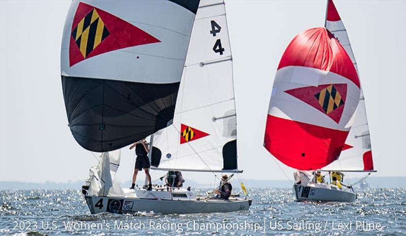 2023 US Women's Match Racing Championship photo copyright Lexi Pline / US Sailing taken at Annapolis Yacht Club and featuring the Match Racing class