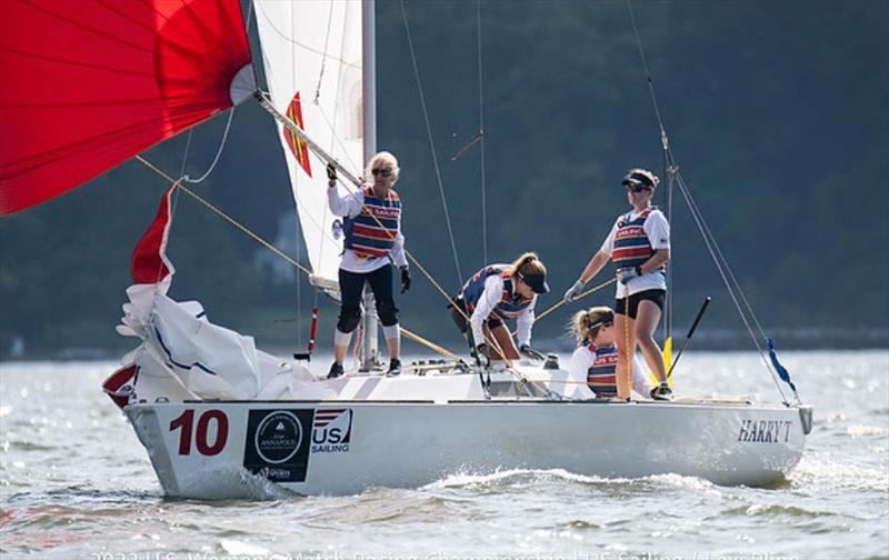 2023 US Women's Match Racing Championship photo copyright Lexi Pline / US Sailing taken at Annapolis Yacht Club and featuring the Match Racing class