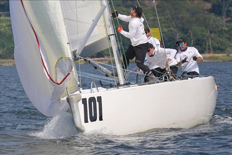 Dave Hood/ DH3 Racing (Chris Steele, David Gilmore, Steve Natvig, John Colburn) photo copyright WMRT taken at Oakcliff Sailing Center and featuring the Match Racing class