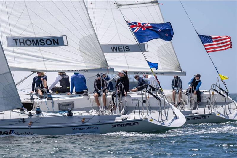 Fellow Kiwi competitor Megan Thomson also sailing on the Open World Match Racing Tour 2023   - photo © Patrick Deroualle