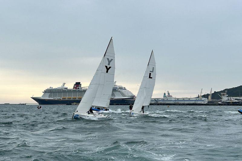 RYA Marlow Ropes Women's Match Racing Championship photo copyright Jess Beecher taken at Weymouth & Portland Sailing Academy and featuring the Match Racing class