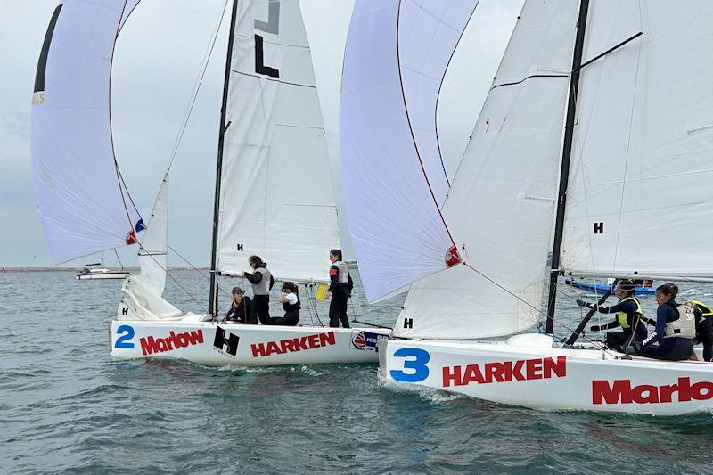 RYA Marlow Ropes Women's Match Racing Championship - photo © Jess Beecher