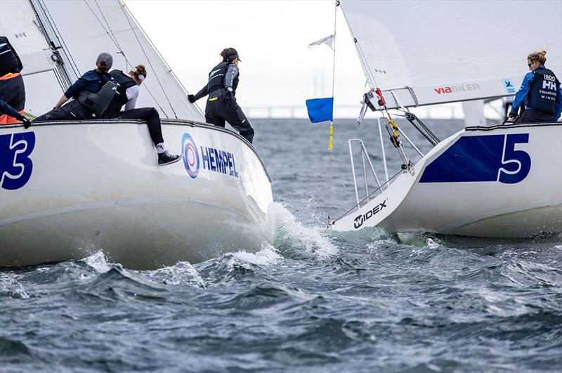 2023 KDY Women's Match Race photo copyright www.sailing.pics.com taken at Royal Danish Yacht Club and featuring the Match Racing class
