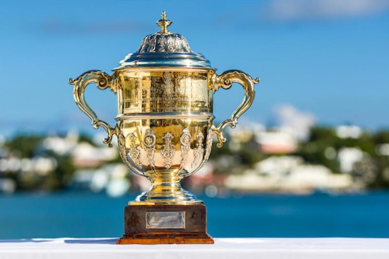 71st Bermuda Gold Cup trophy - photo © Ian Roman / WMRT