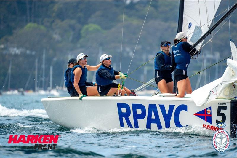 Final day at the HARKEN International Youth Match Racing Championship - photo © Alex Dare / Tidal Media Australia / Down Under Sail