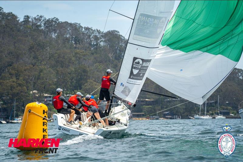 Final day at the HARKEN International Youth Match Racing Championship - photo © Alex Dare / Tidal Media Australia / Down Under Sail