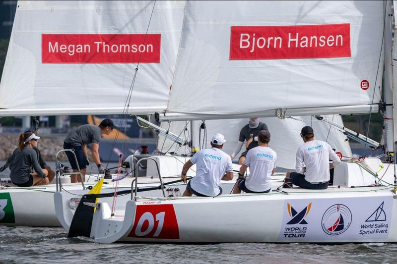 2023 World Match Racing Tour Final in Shenzhen - Day 1 - photo © Ian Roman / WMRT