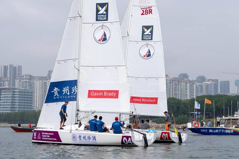 2023 World Match Racing Tour Final in Shenzhen - Day 2 photo copyright Ian Roman / WMRT taken at  and featuring the Match Racing class