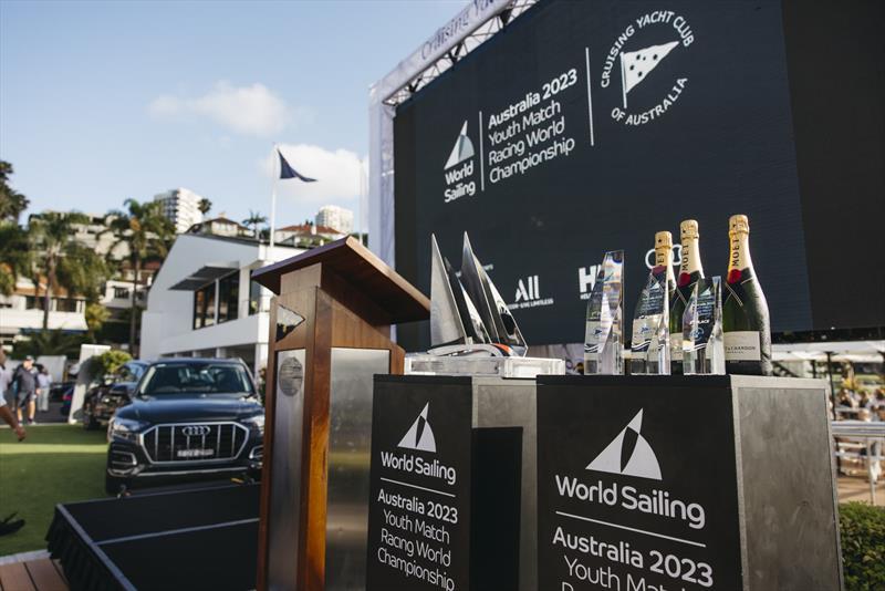 2023 World Sailing Youth Match Racing World Championship prize giving - photo © Cruising Yacht Club of Australia